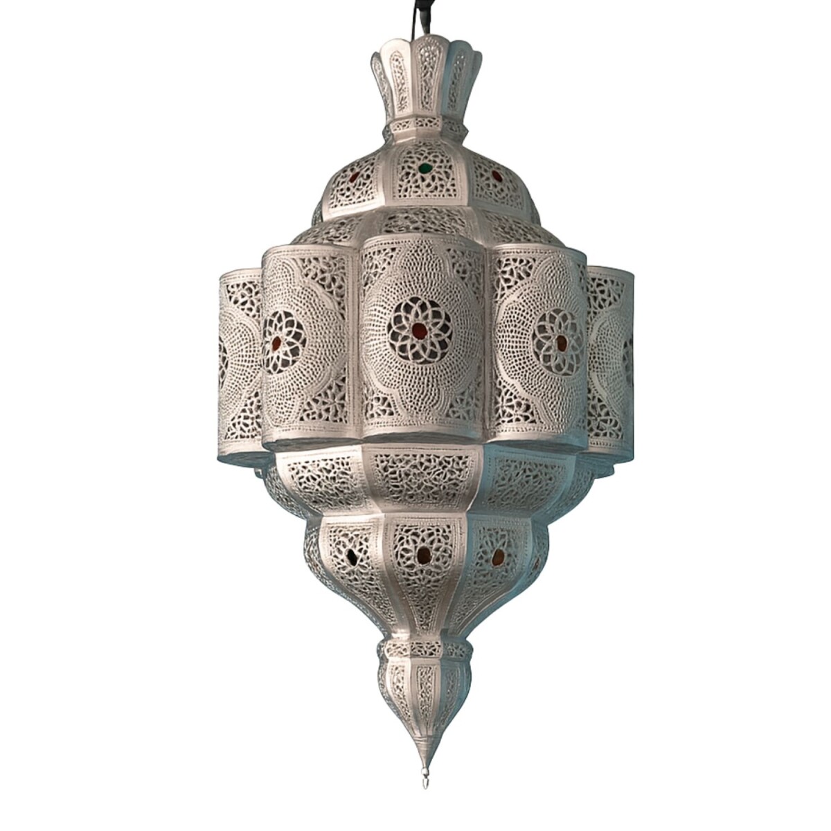 Duża orientalna lampa wisząca Roubla, sr box