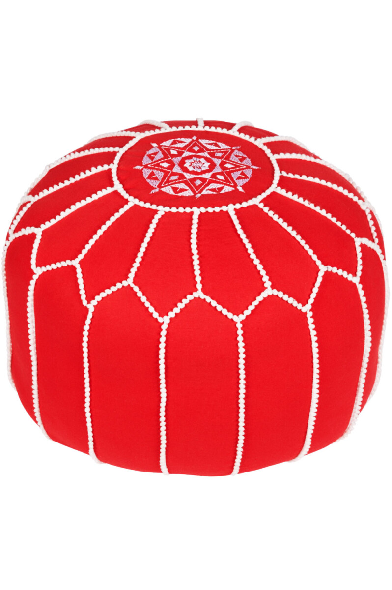 Marokańskie poduszki podłogowe typu pouf box
