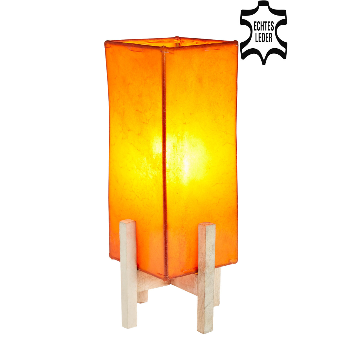 Lampa stołowa Janka w kolorze pomarańczo box