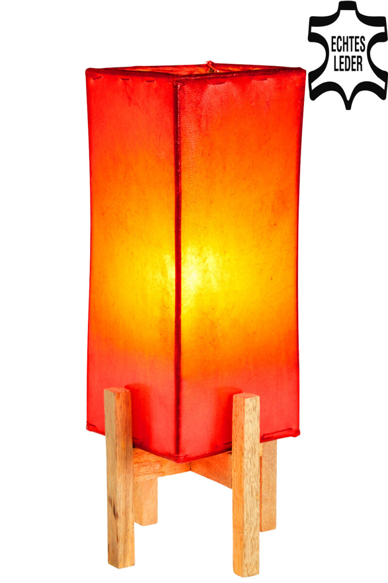 Skórzana lampa stołowa Janka w ko box