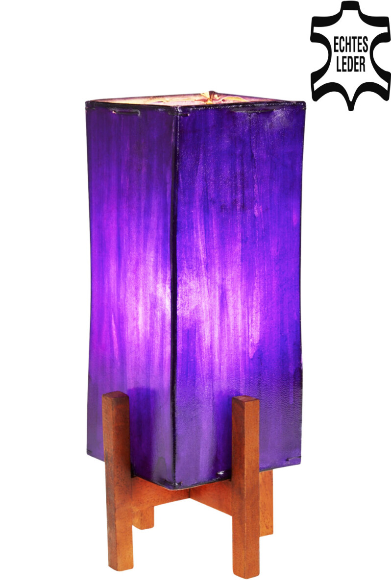 Skórzana lampa stołowa Janka w ko box