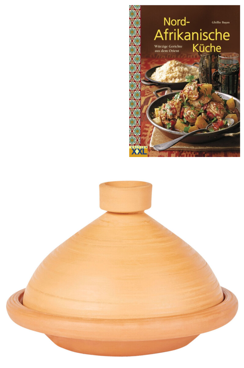 Zestaw 2 sztuk ORYGINALNEJ tajine Tuareg box