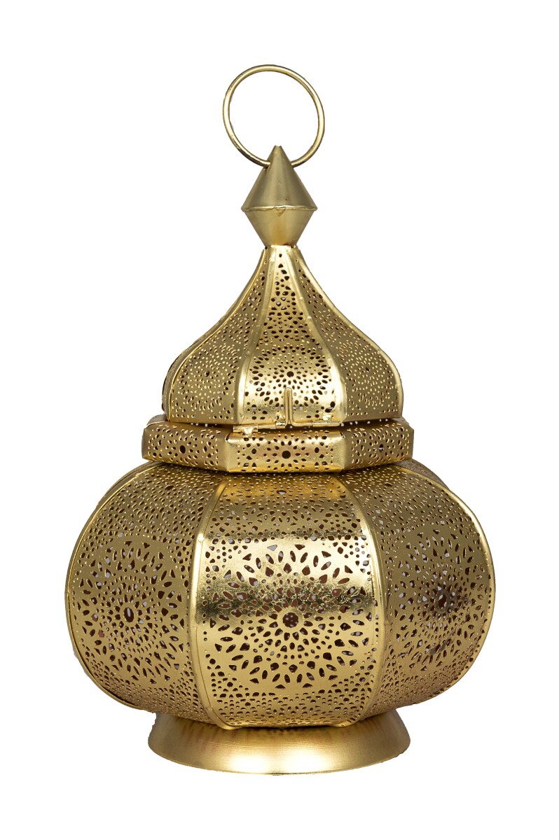 Orientalna indyjska lampion Lamis Gold box