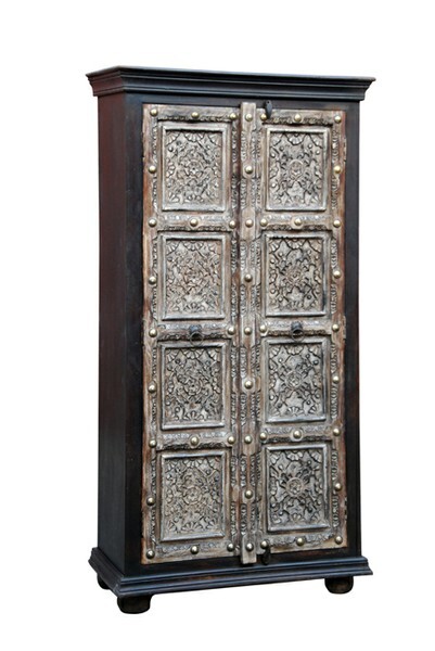 Indyjska szafka w stylu vintage Cansin & box