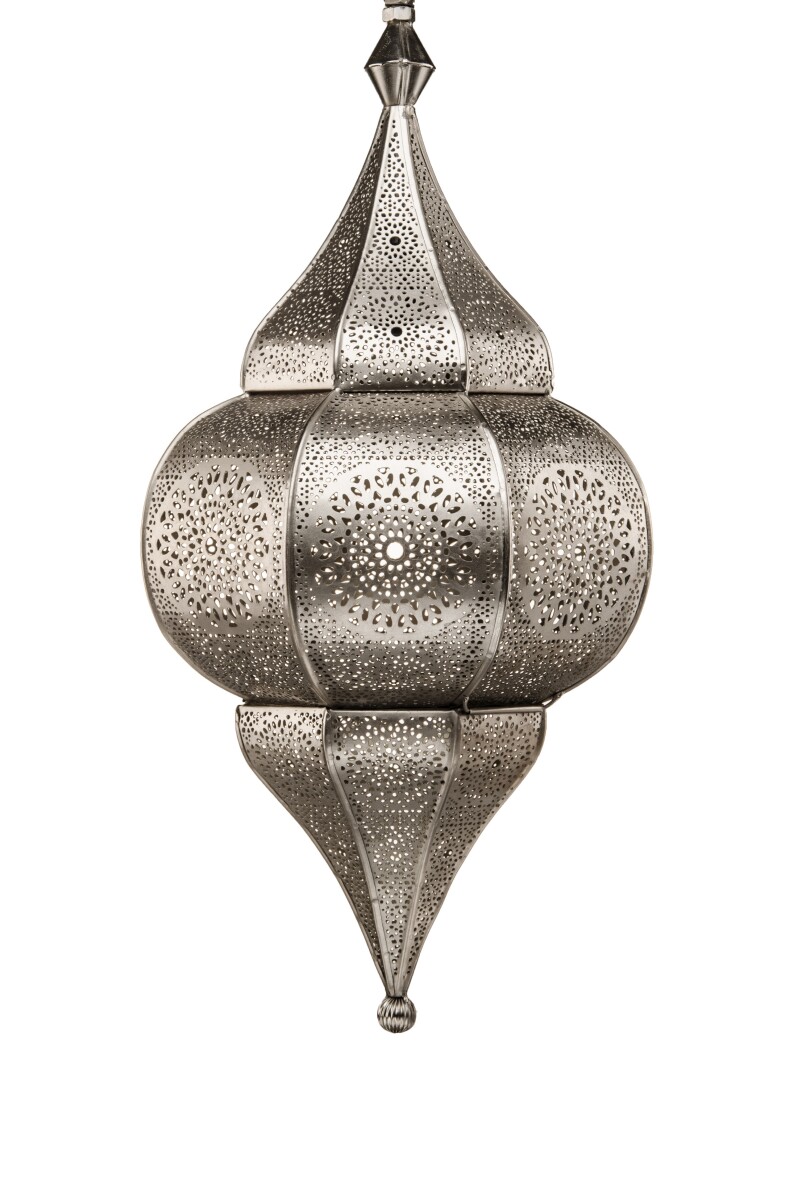Orientalna lampa indyjska, lampa sufitow box