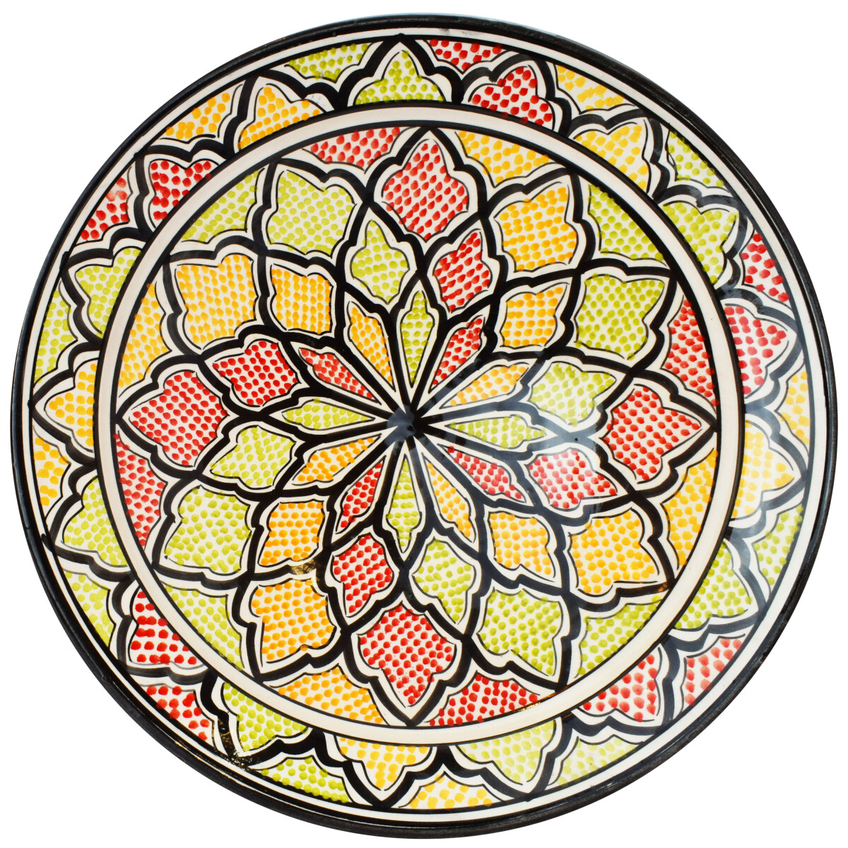 Orientalny talerz ceramiczny Abanob box