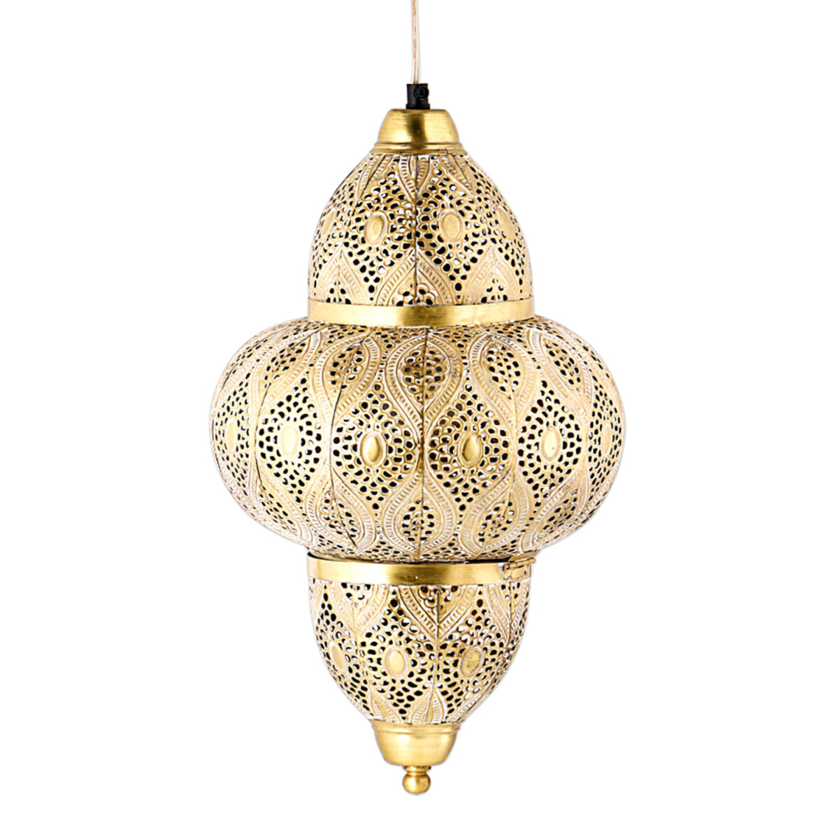 Marokańska lampa wisząca Noumi 42 cm, st box