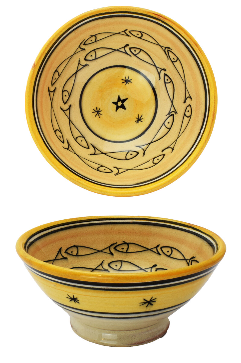 Marokańska miska ceramiczna „Poiss box
