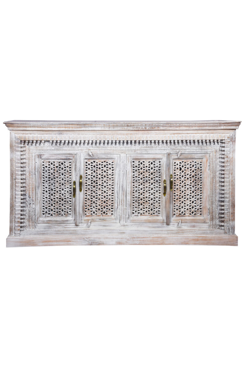 Komoda w stylu vintage z litego drewna H box