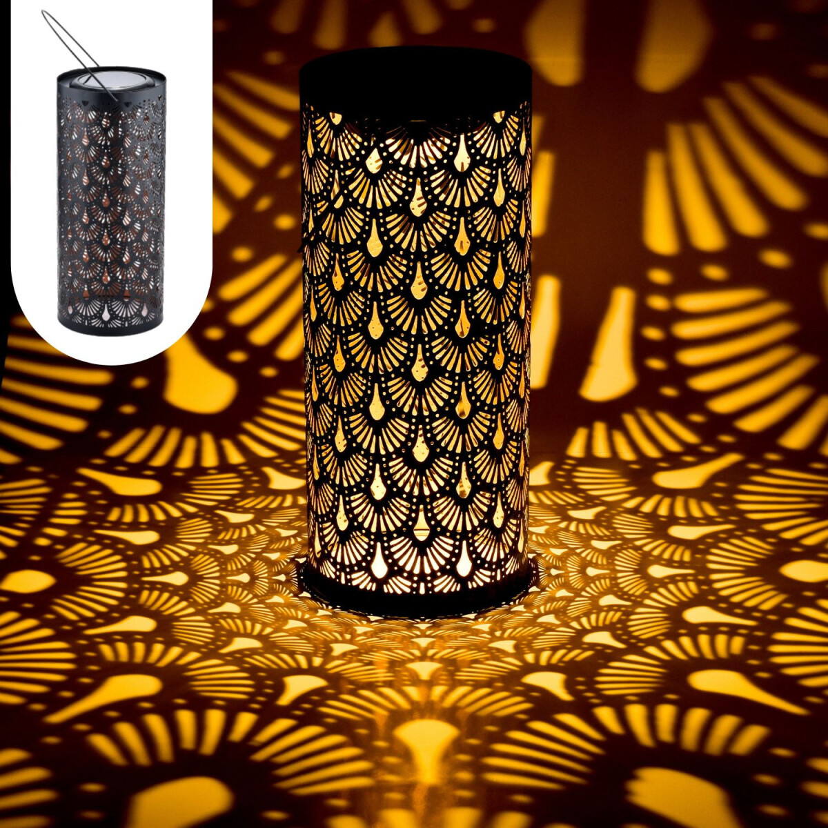 Orientalna latarnia solarna – deko box