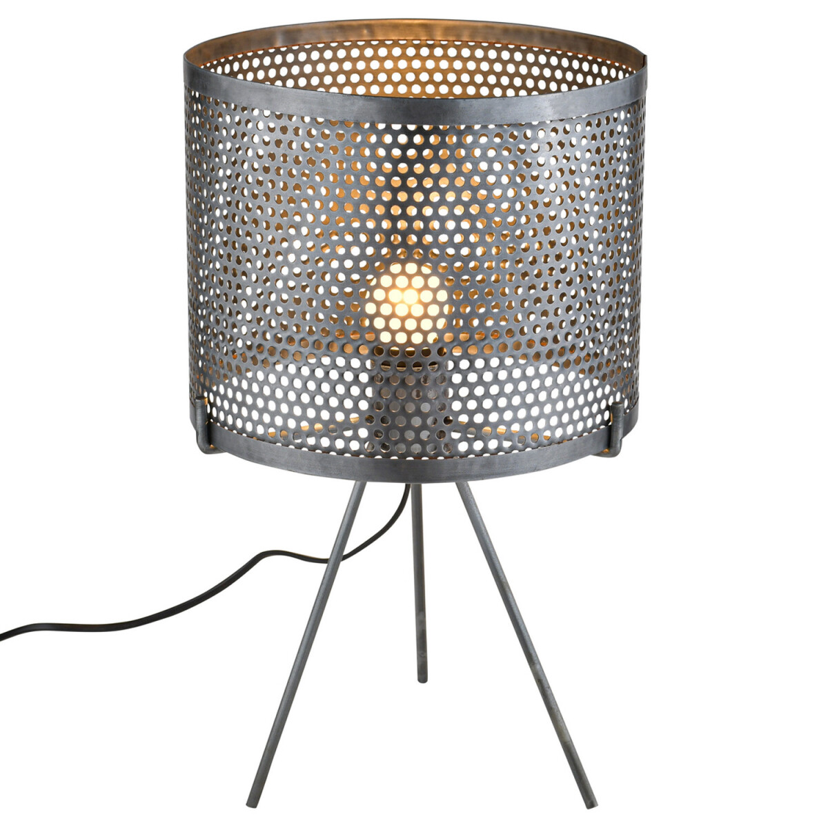Lampa stołowa w stylu retro, lampa nocna box