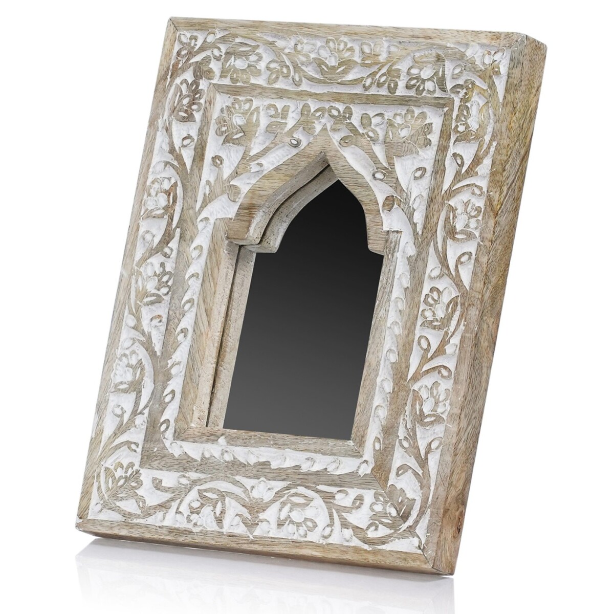 Lustro dekoracyjne w stylu boho, lustro  box