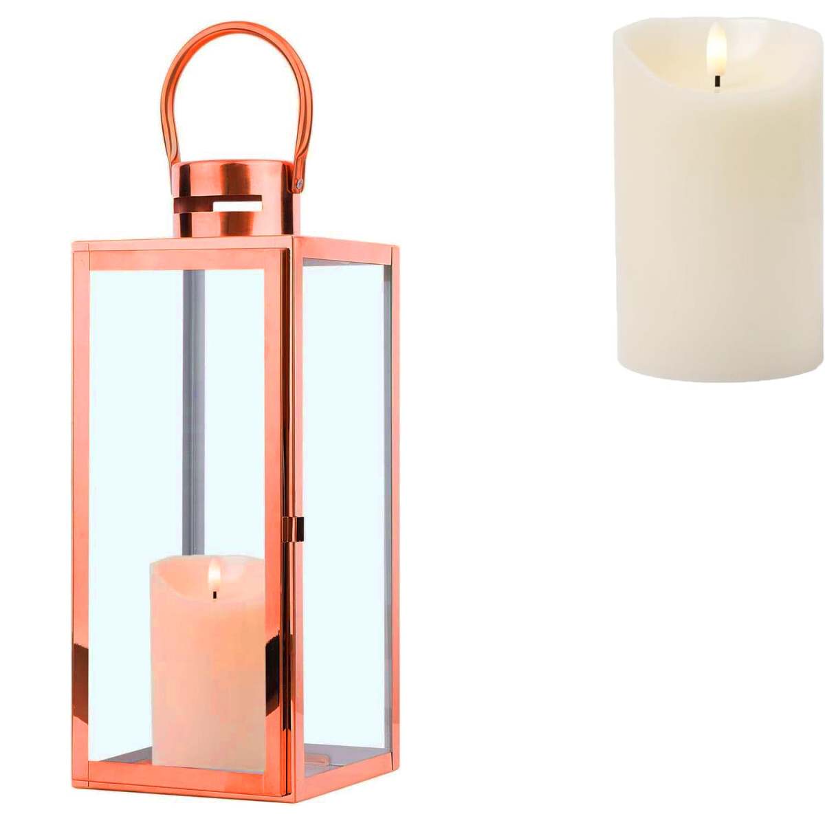Lampa ogrodowa LED Jarda, złota, 39 cm box