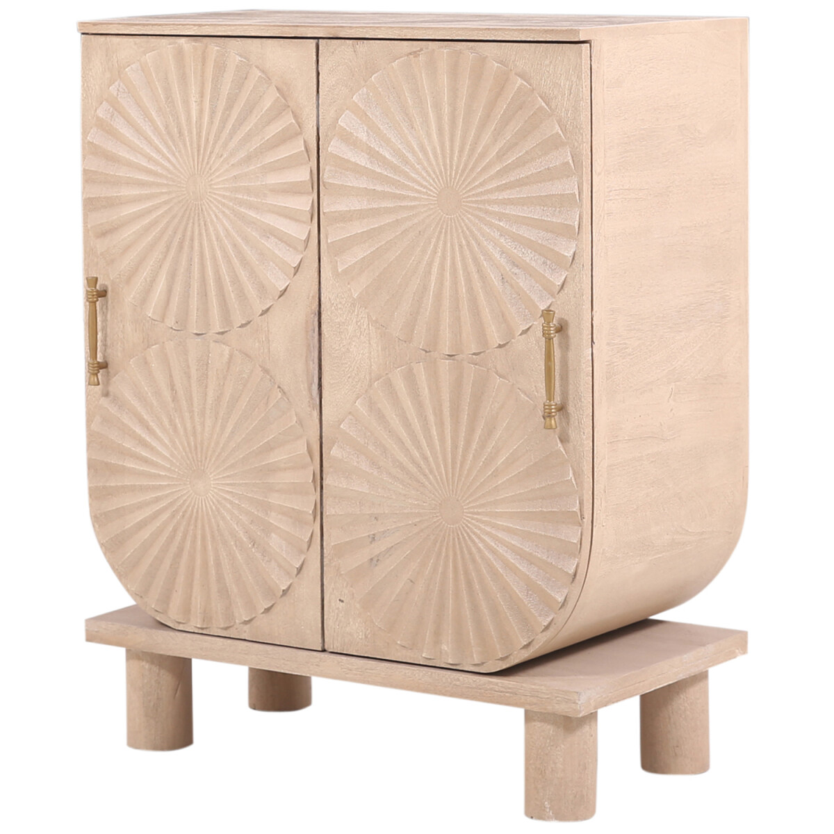 Komoda Adelmo 90 cm z litego drewna w st box