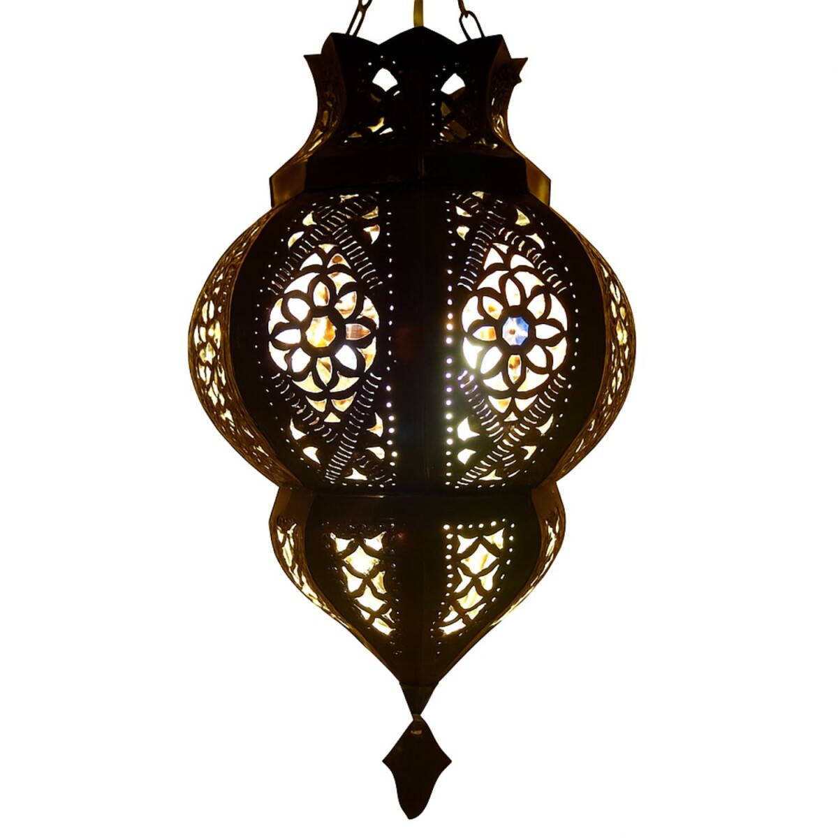 Argana – marokańska metalowa lampa box