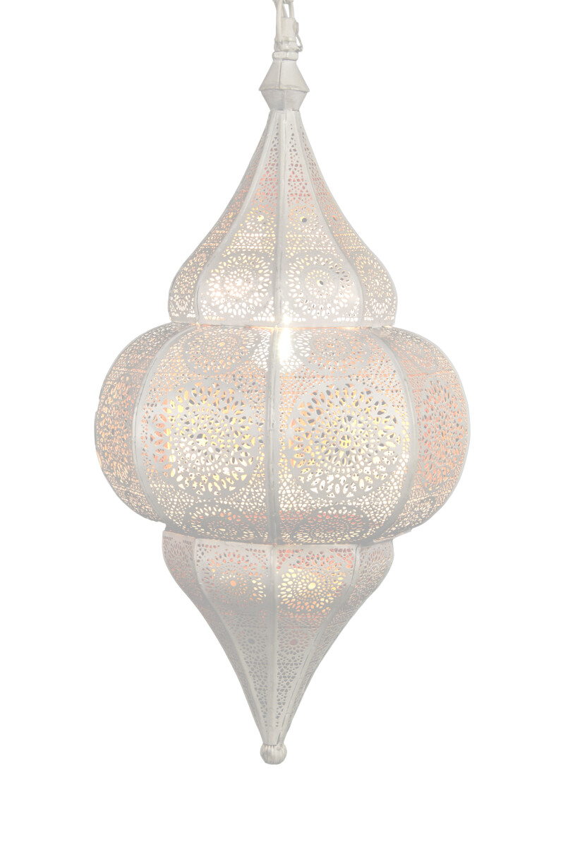 Lampa wisząca w stylu orientalnym, metal box