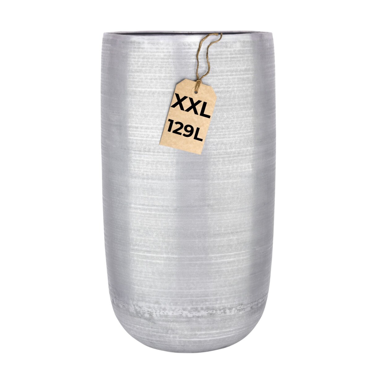 Doniczka Camiel srebrna 81 cm – wy box