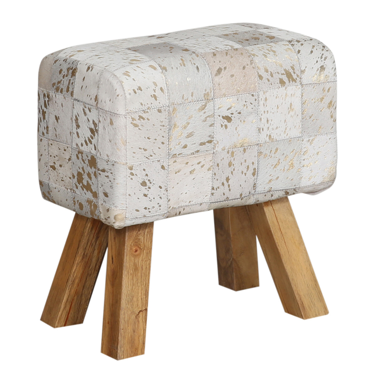 Taboret Adelphia 45 cm, taboret z patchw box