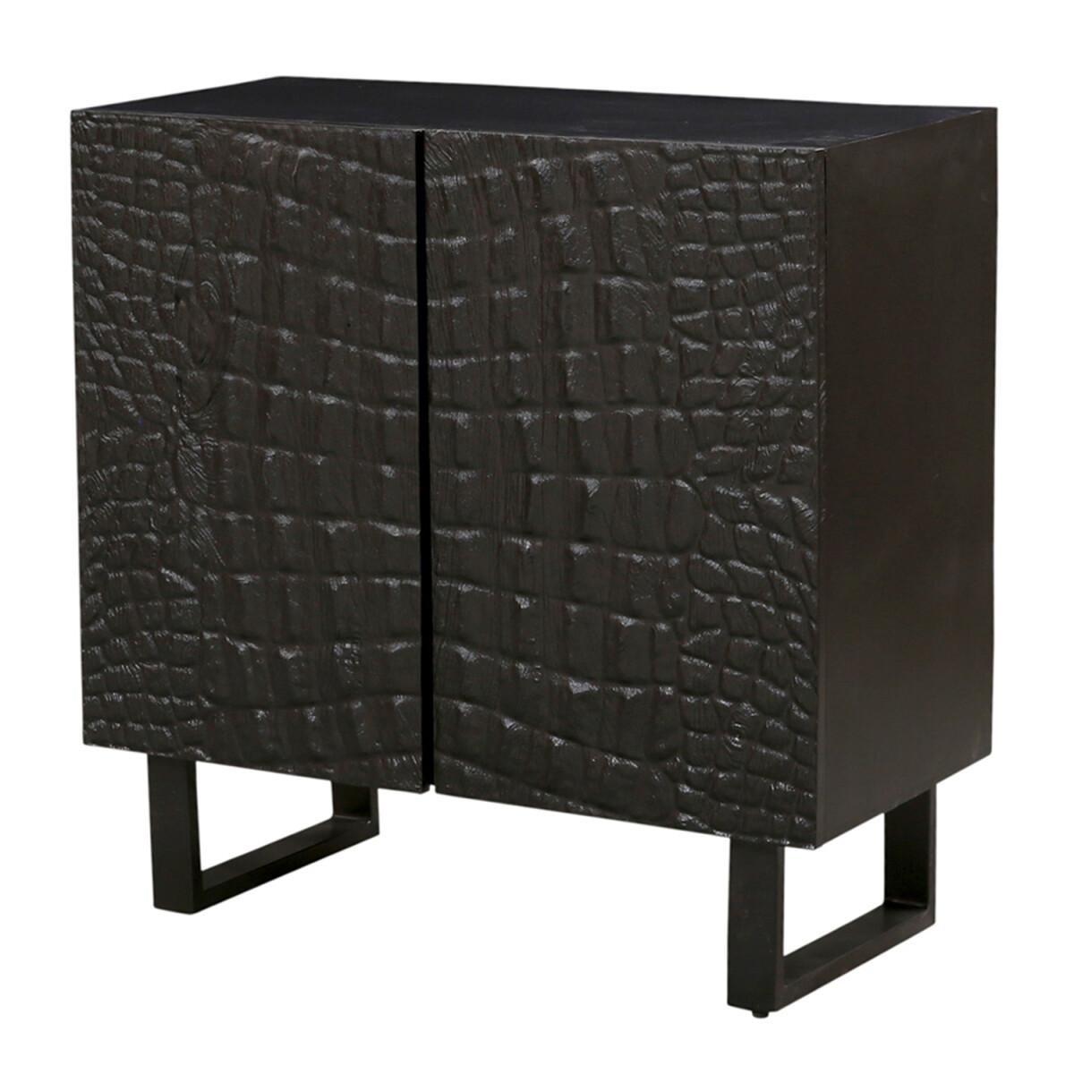 Komoda Adriaen 80 cm – czarna, fro box