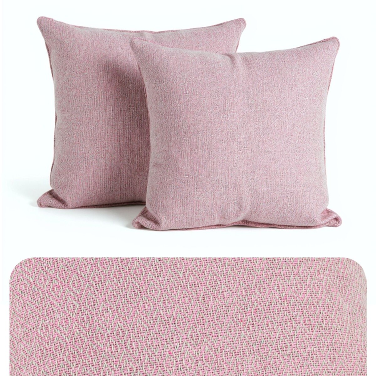 Zestaw 2 poszewek na poduszki Calix Pink box