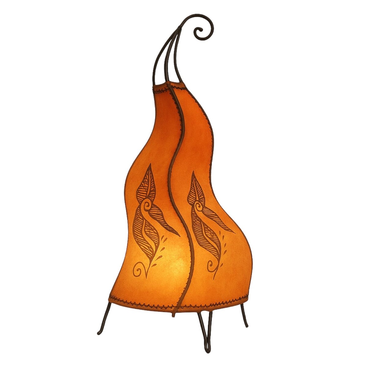 Lampa stojąca Mogador w kolorze pomarańc box