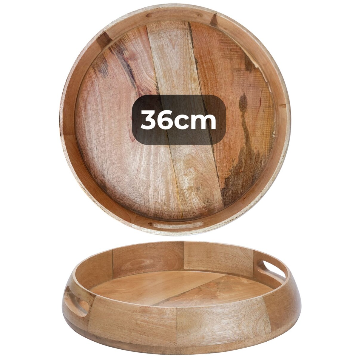 Taca Kahaya | 36 x 6 cm Okrągła taca dek box