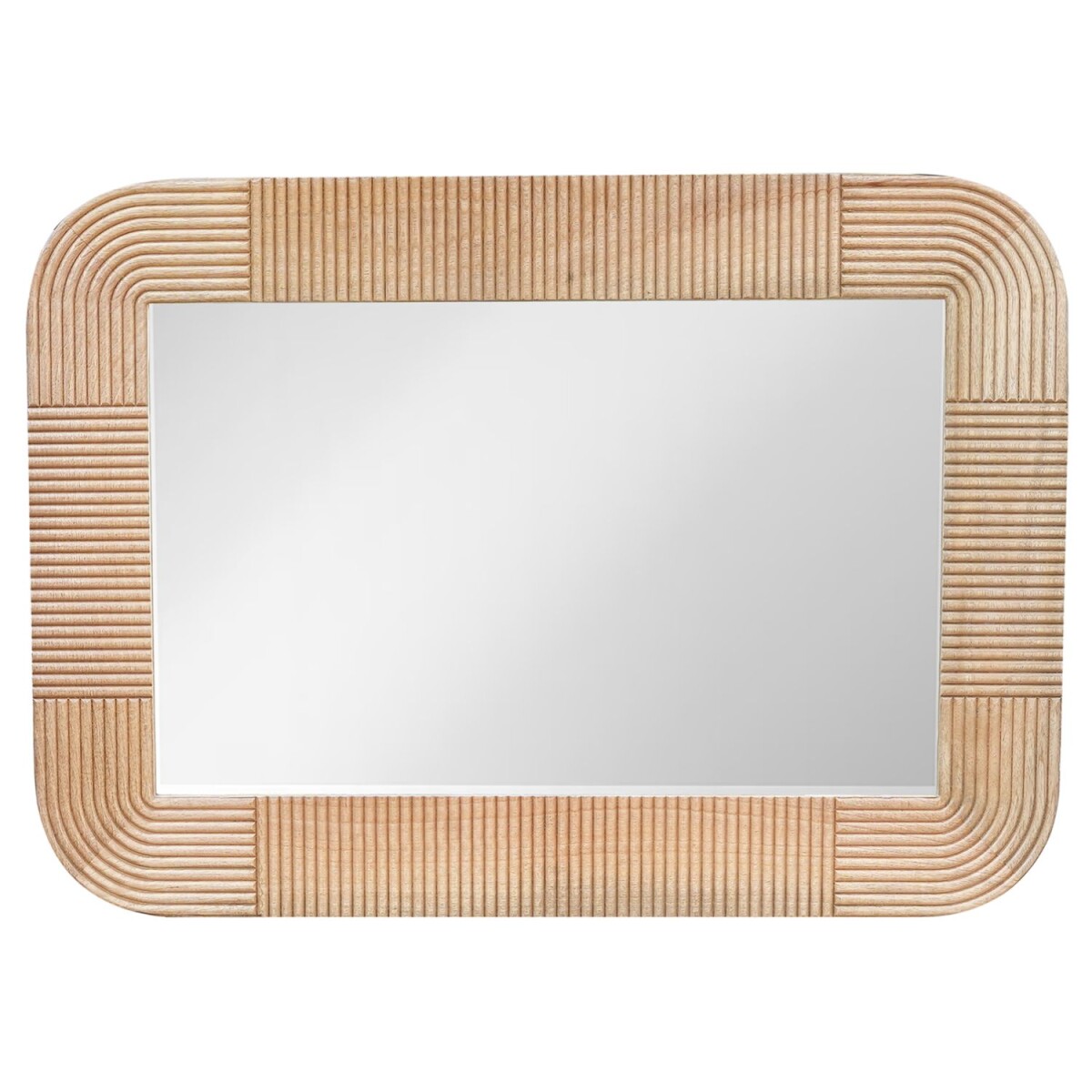 Lustro ścienne Cailin z drewna mango | N box