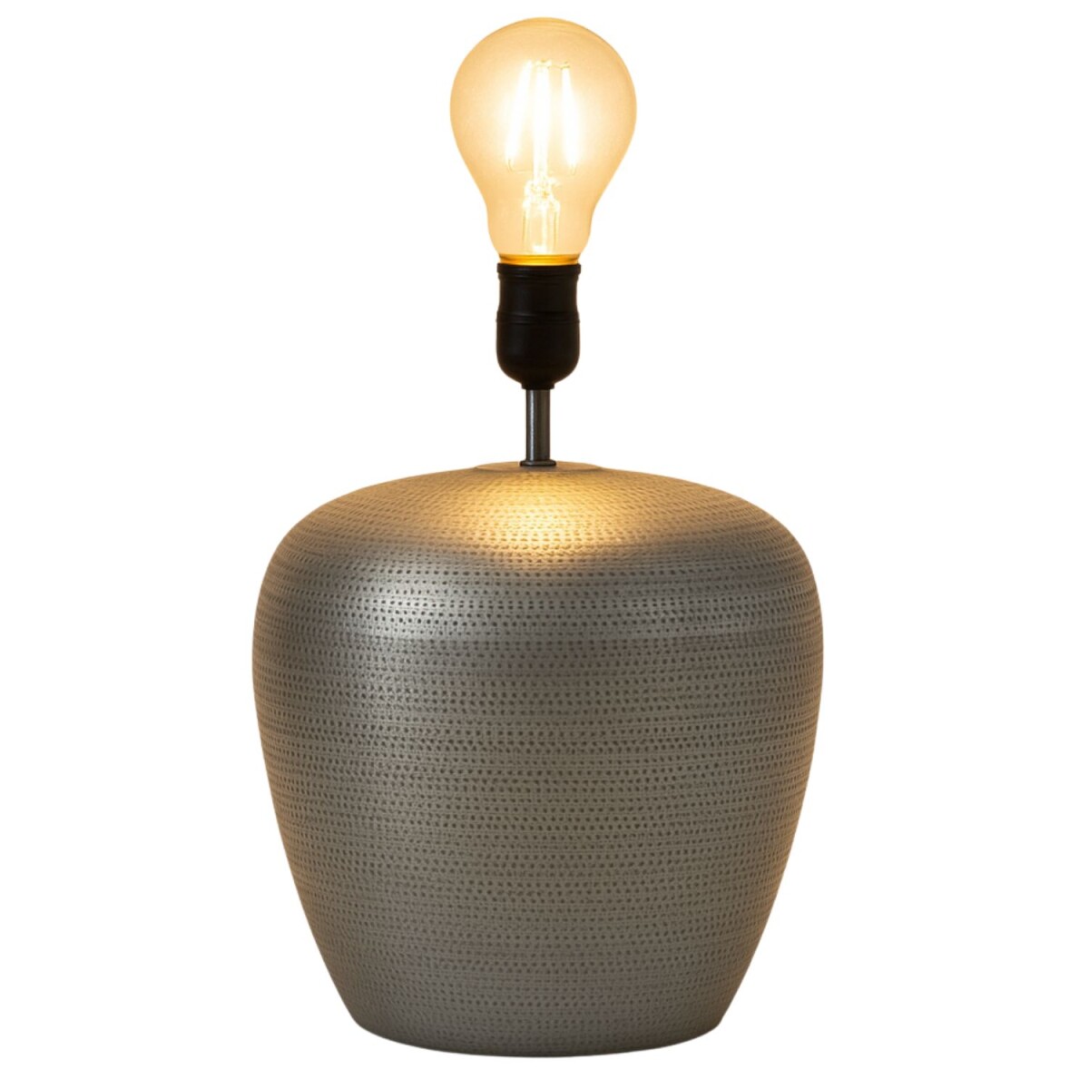 Podstawa lampy stołowej Camden, srebrna, box