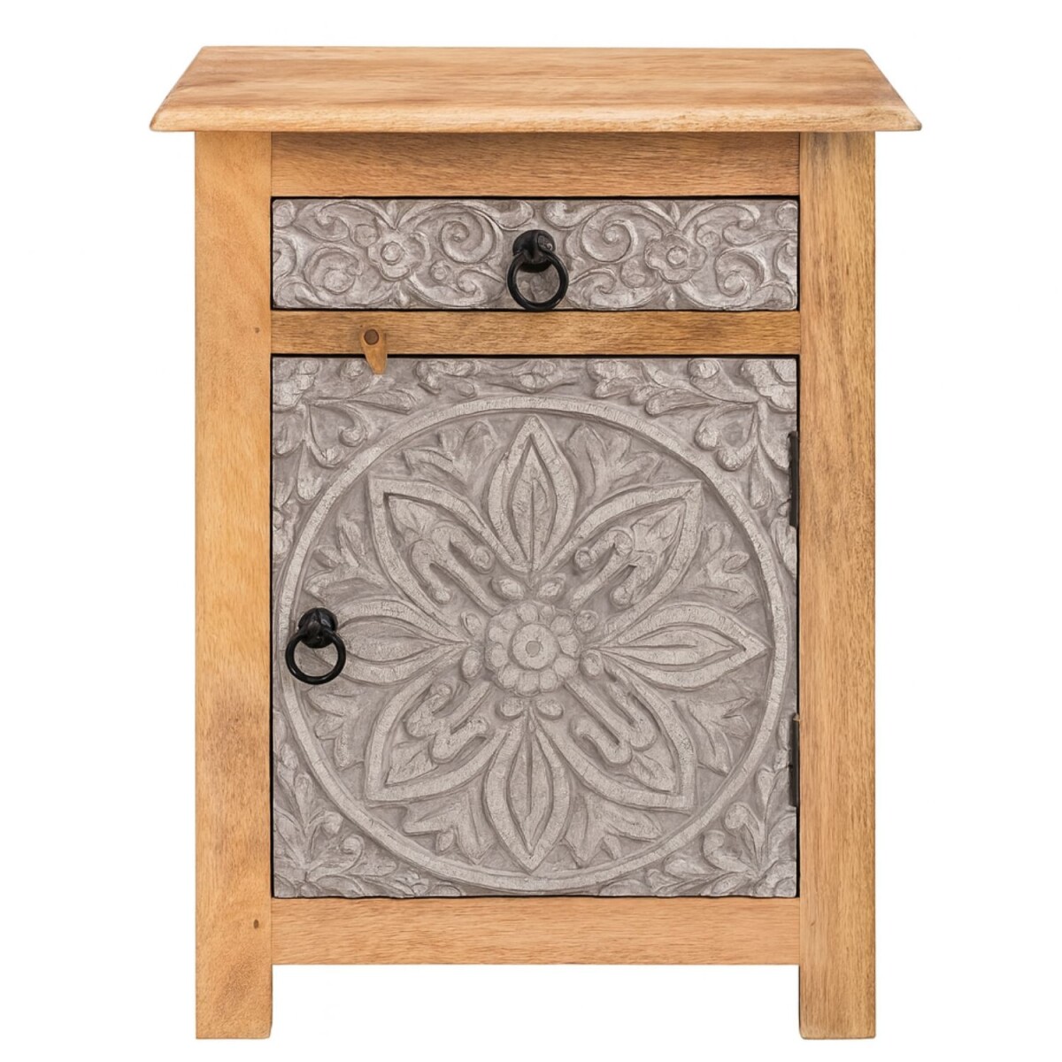 Szafka nocna Ferial 70 cm | Drewno lite  box
