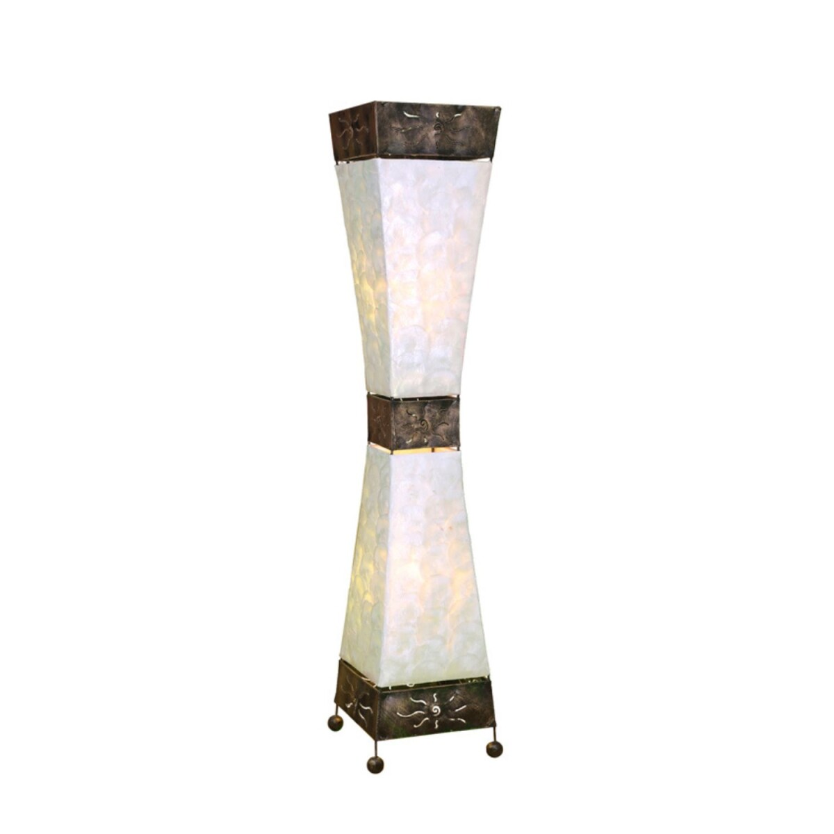 Lampa stojąca Adrian 100 cm z muszlami C box