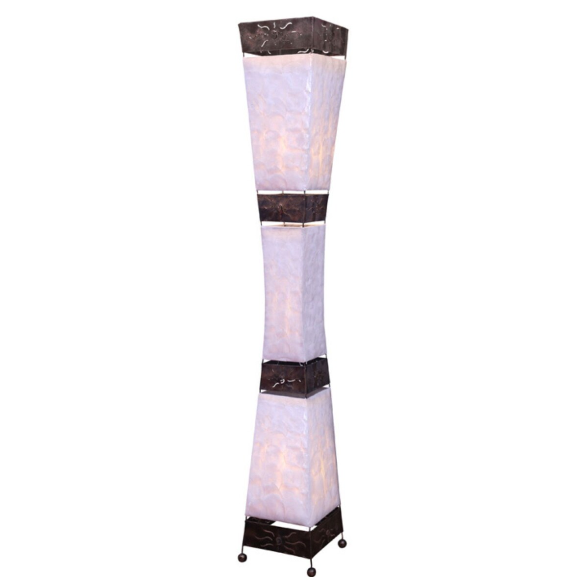 Lampa stojąca Adrian 150 cm z muszlami C box