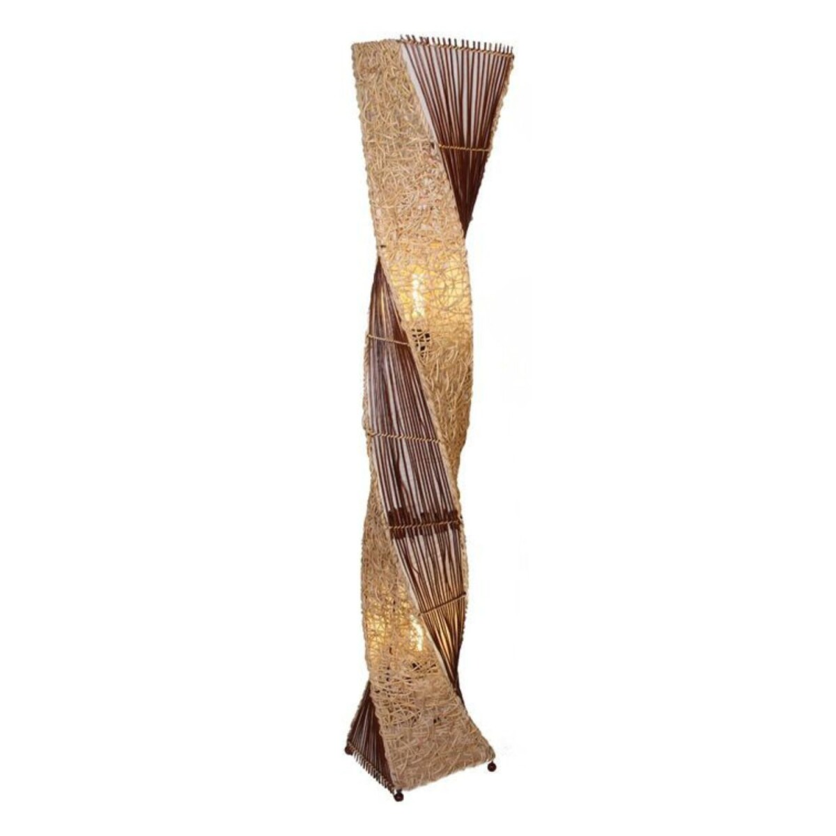 Lampa stojąca Marco 150 cm z rattanu w s box