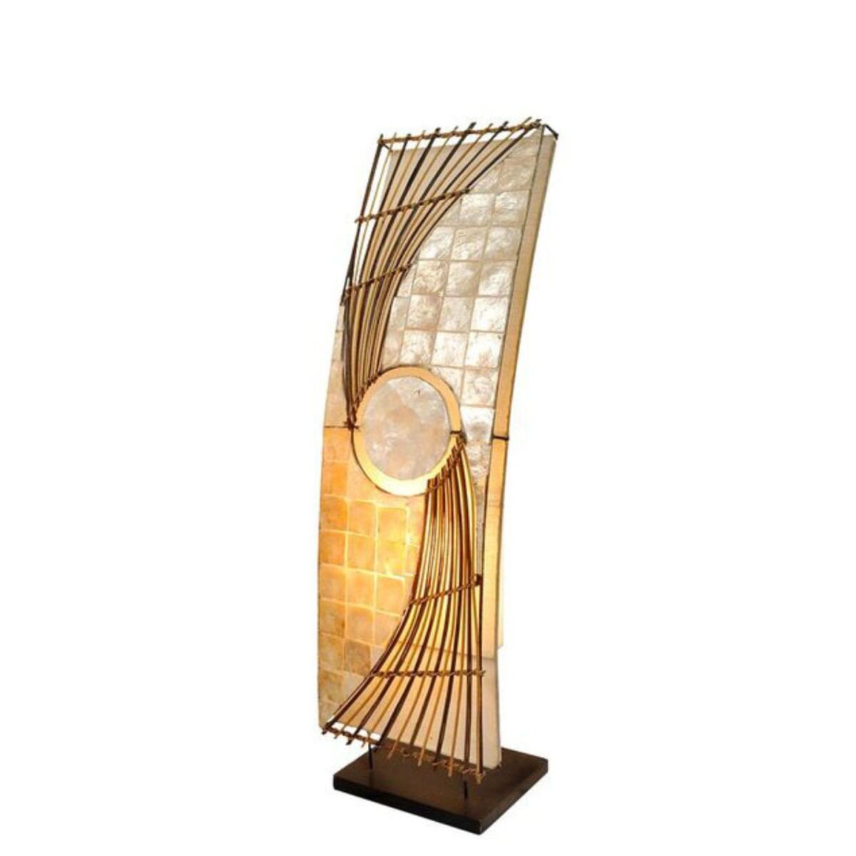 Lampa stojąca Quento 70 cm z płytkami z  box