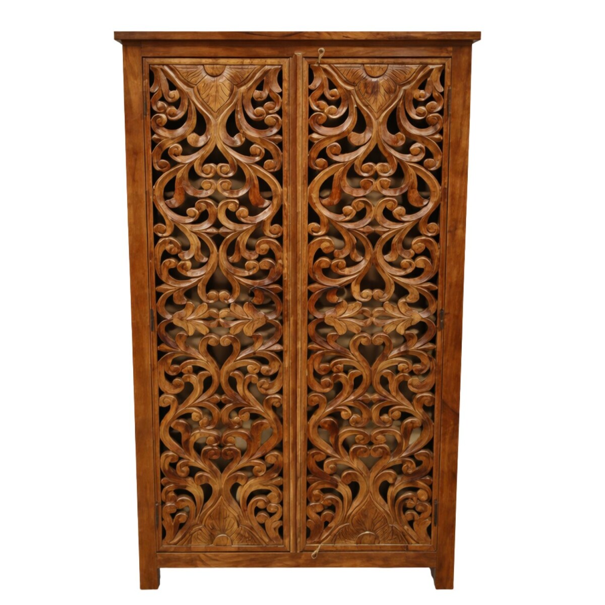 Komoda Ranbir 192 cm z litego drewna, styl vintage boho, wyk