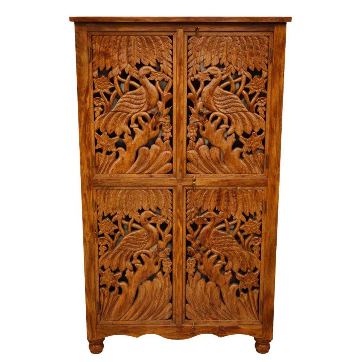 Komoda Ranjita 177 cm z litego drewna, s box