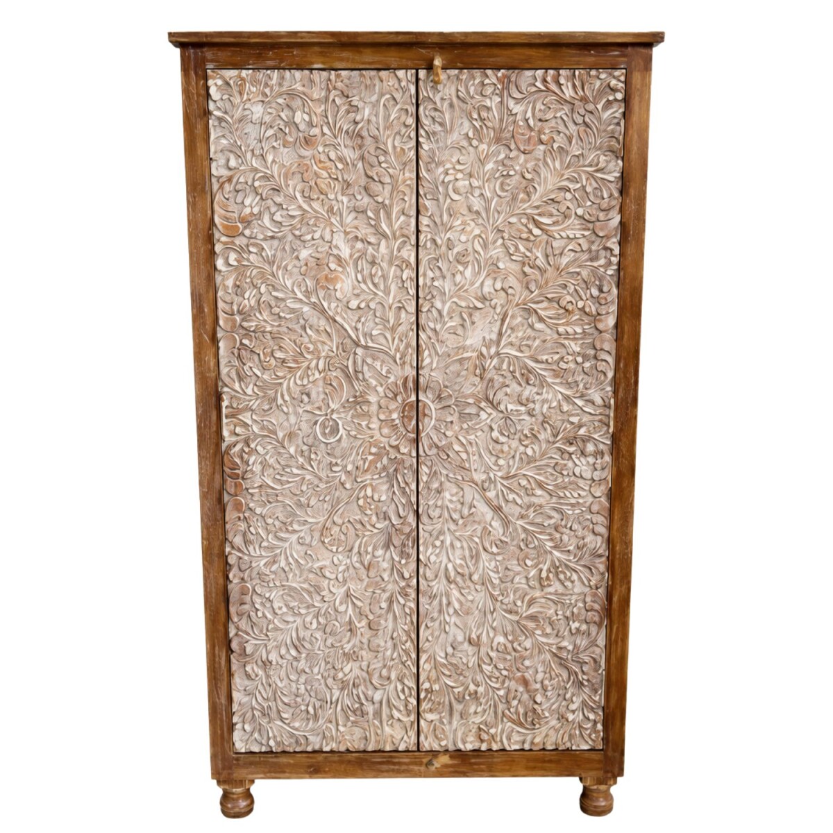 Komoda Rajah 170 cm z litego drewna, sty box