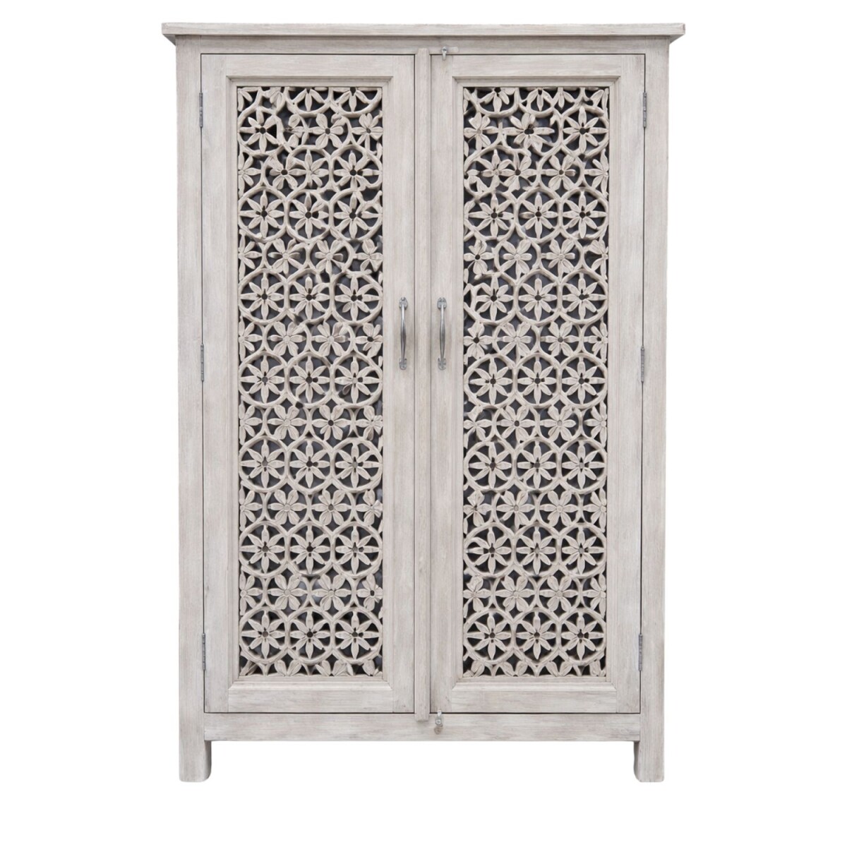 Komoda Ranajey 150 cm z litego drewna, s box
