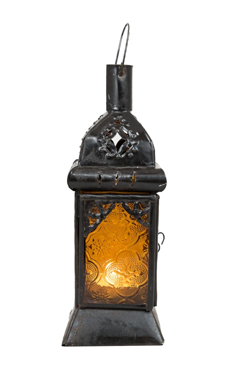 Lampion orientalny Talba w kolorze pomar box