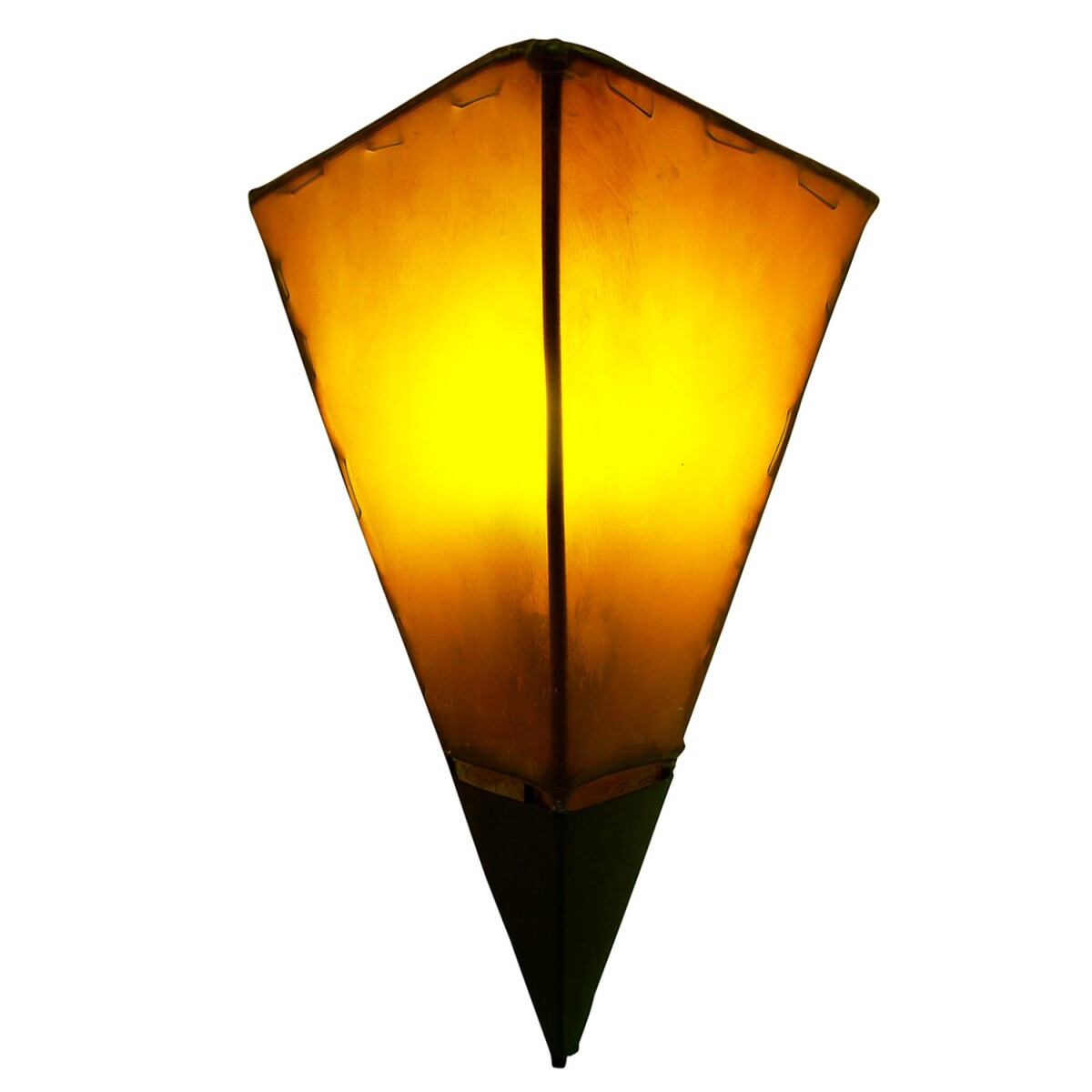 Śródziemnomorska kinkiet Marwa Orange 35 cm z ręcznie