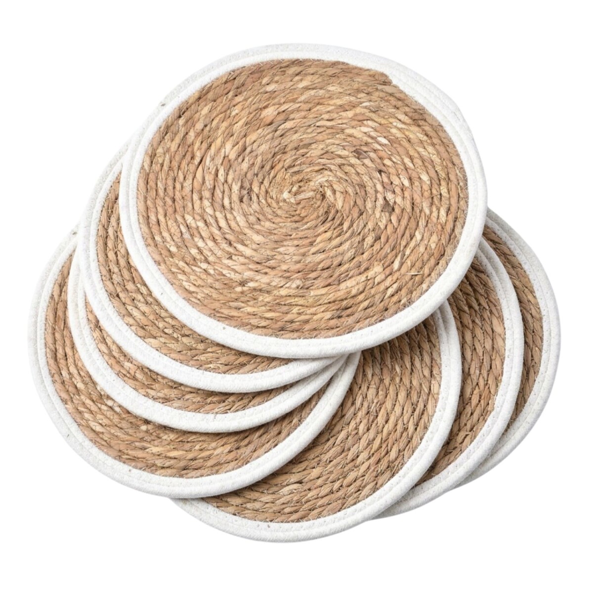 Zestaw 6 podkładek w stylu boho z natura box
