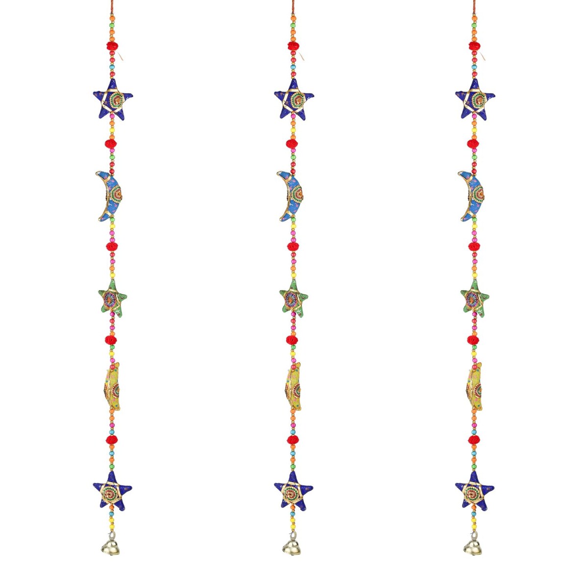 3er Set Boho Dekohänger Sternenmond box