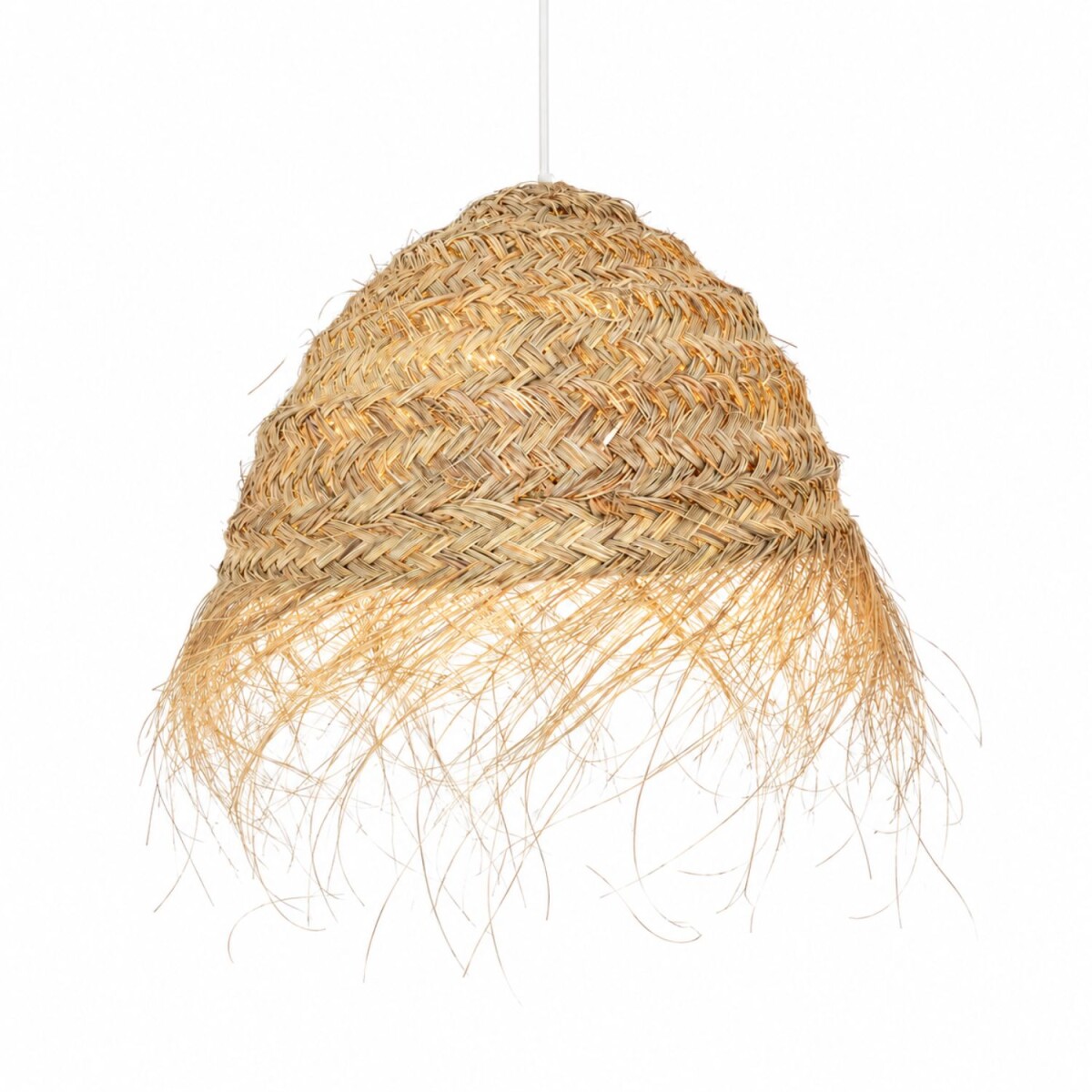 Lampa wisząca Silas z ręcznie plecionych box
