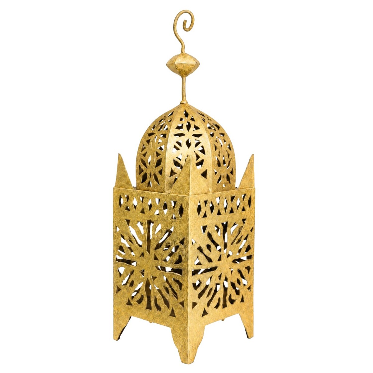 Marokańska latarnia Frane Gold 51 cm, me box