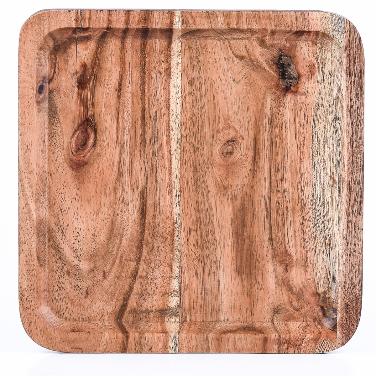 Taca z drewna akacjowego Anea 20 x 20 cm box