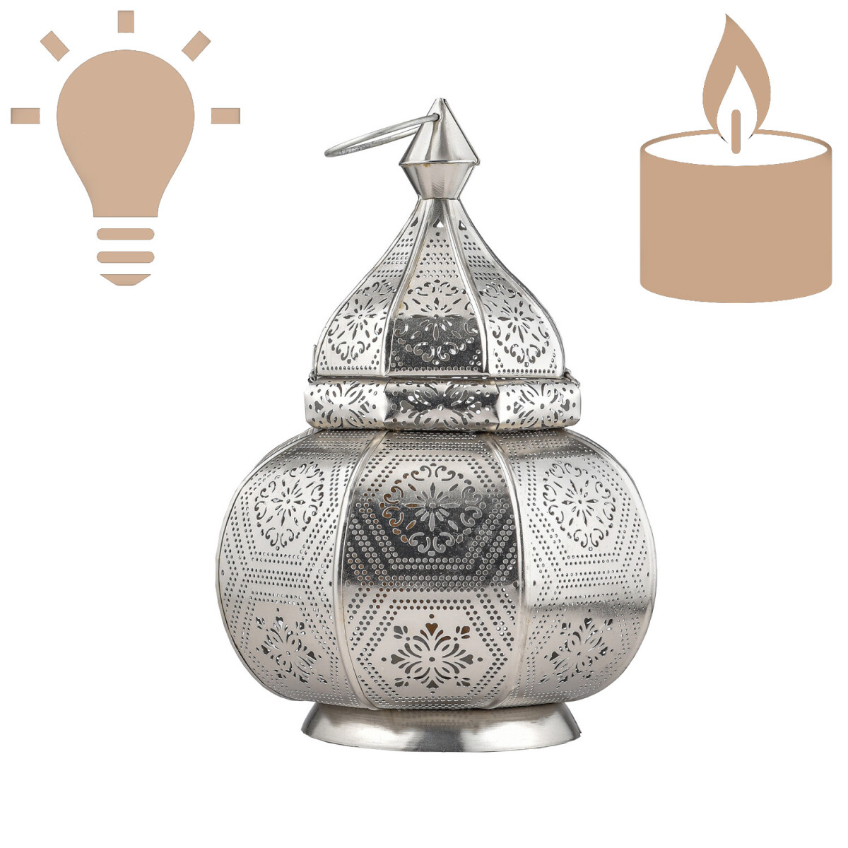 Lampa w stylu orientalnym, lampka nocna  box