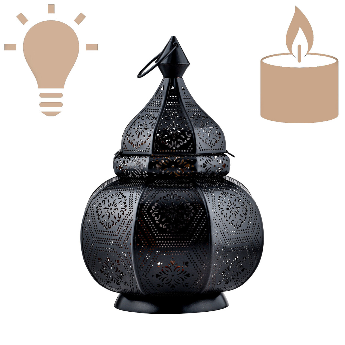 Lampa orientalna, lampka nocna Mahana, c box