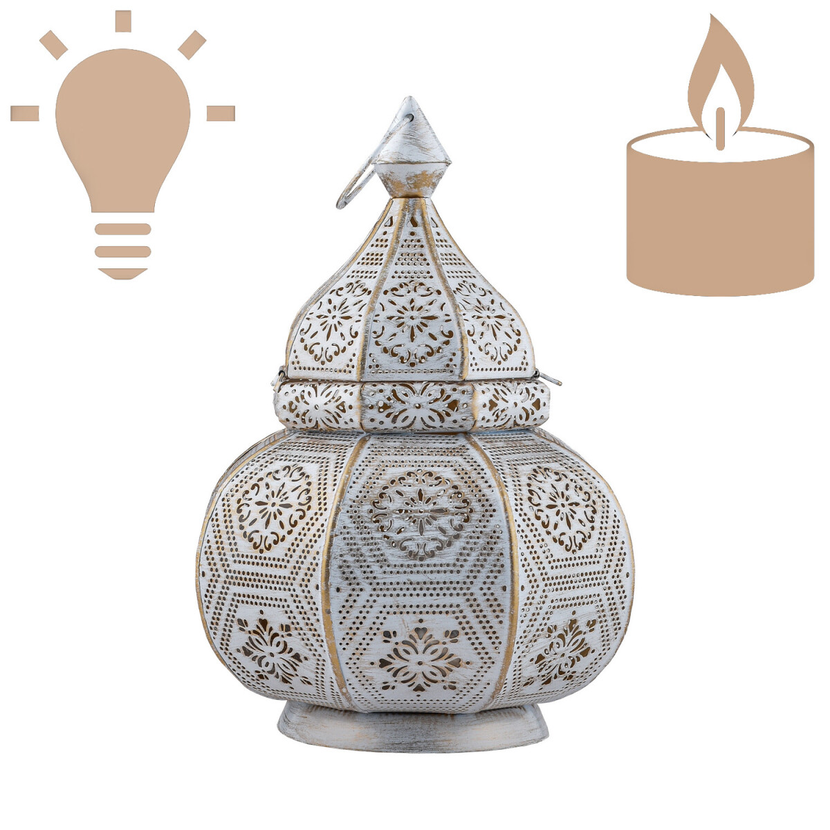 Lampa w stylu orientalnym, lampka nocna  box