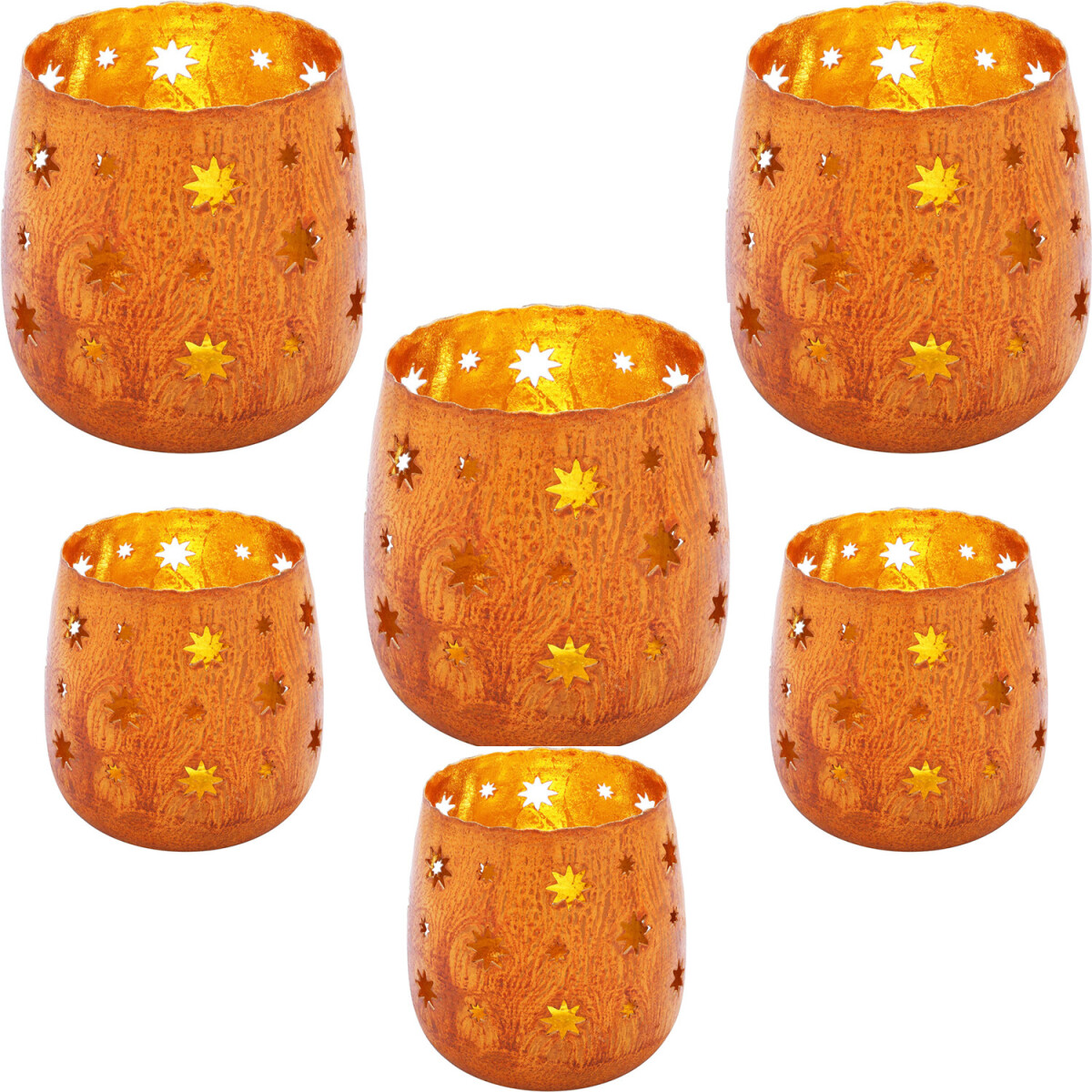 Zestaw 6 sztuk orientalnych lampion&oacu box
