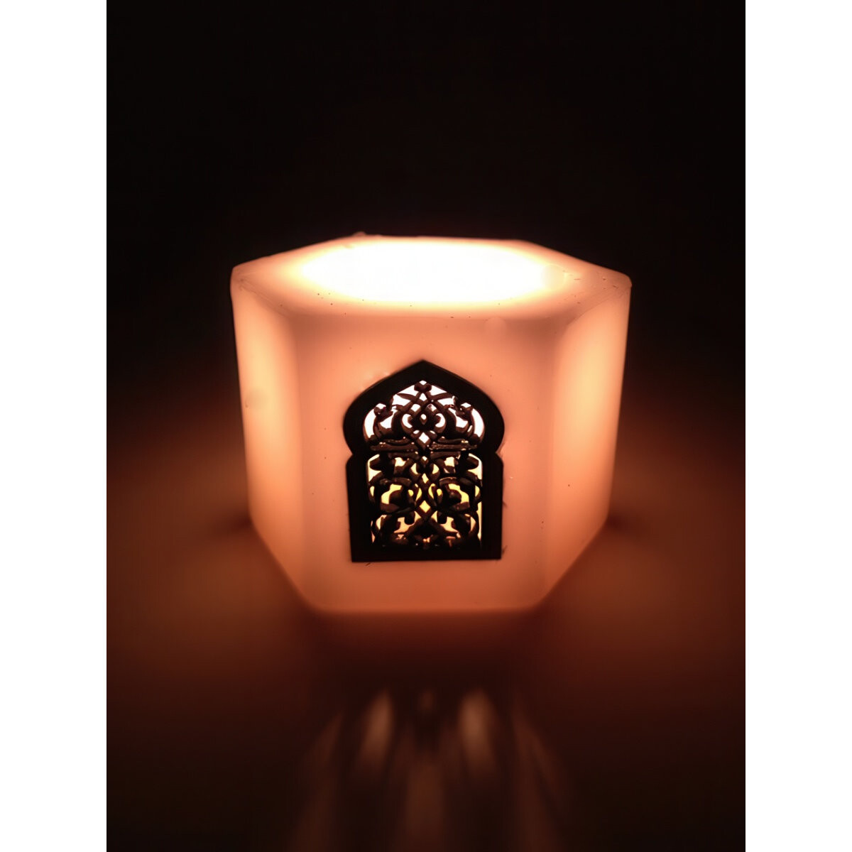Lampion Orient Daima, biały, 9 cm box