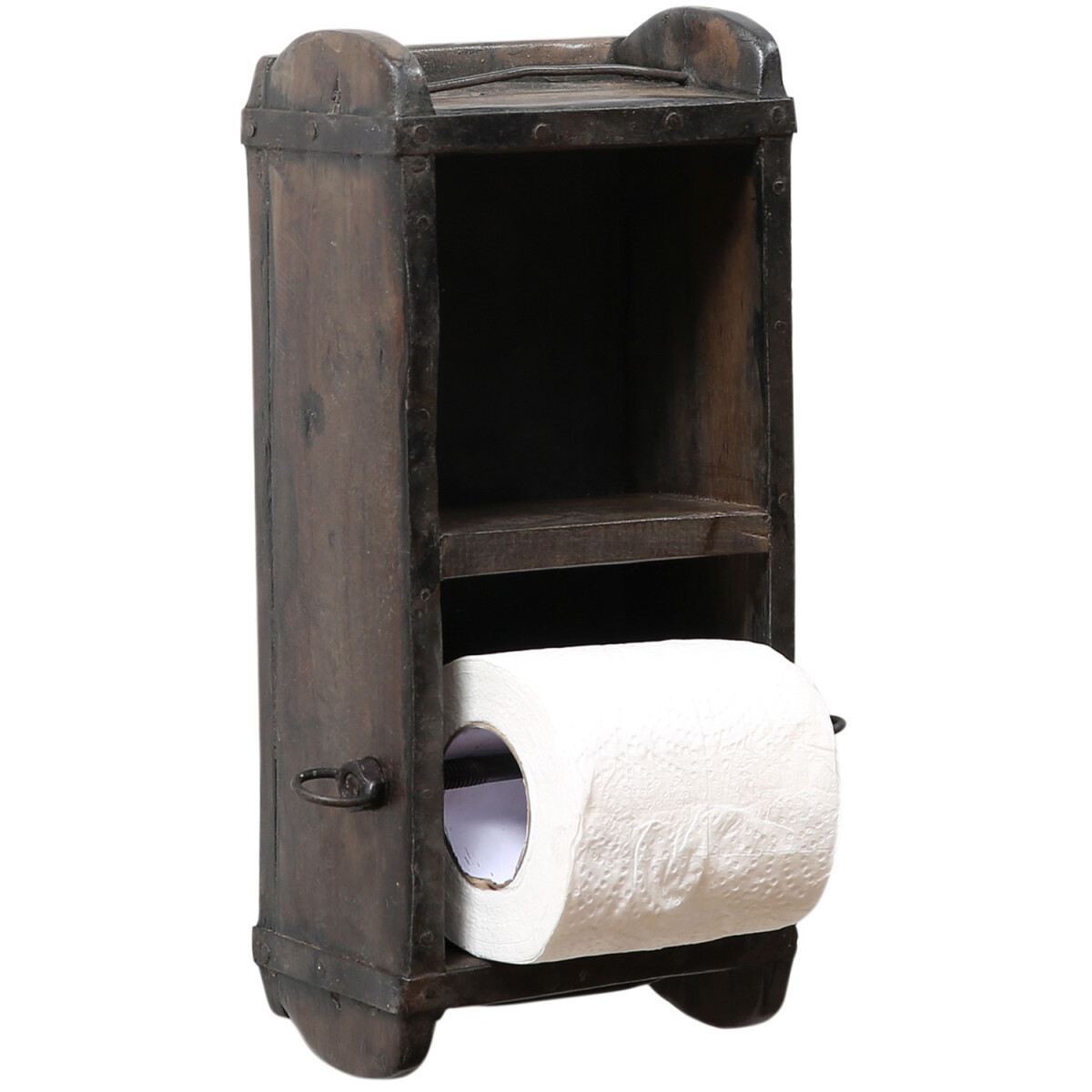 Uchwyt na papier toaletowy w stylu vinta box